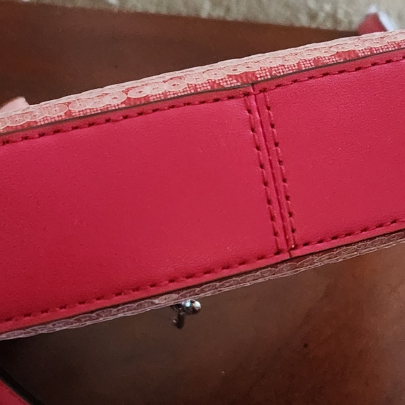 MICHAEL KORS Red LYRA Extra Small Crossbody Bag NWT - Picture 7 of 13